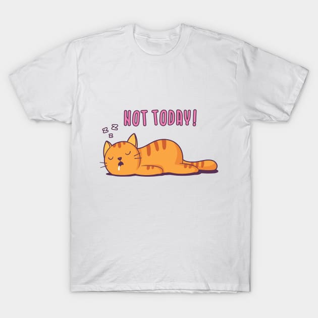 Not Today T-Shirt by zoljo